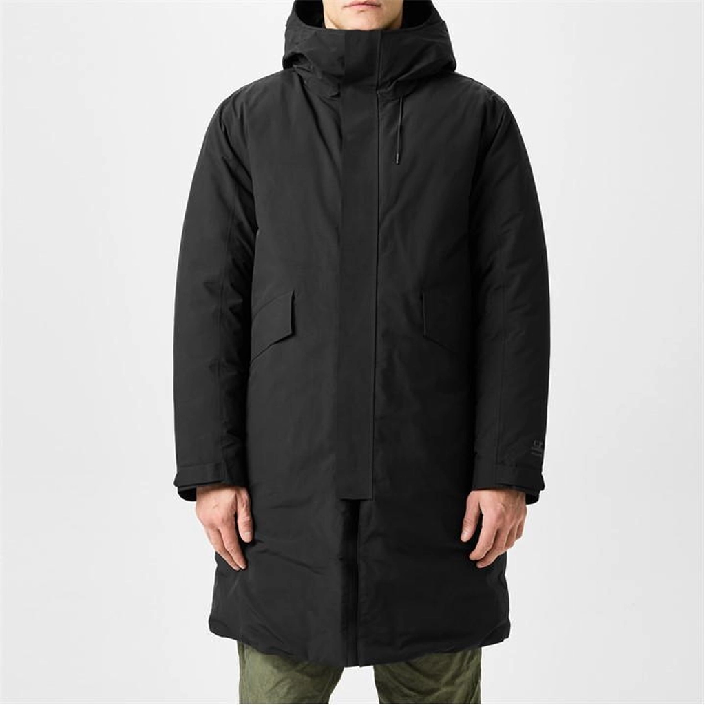 CP Company Micro-M Down Parka Coat - Black